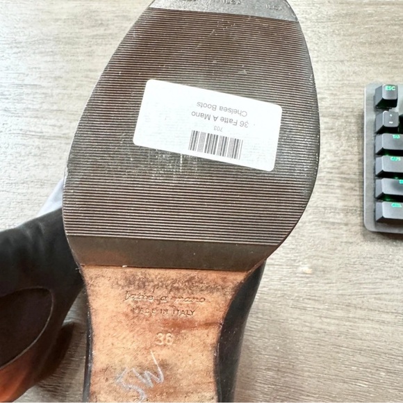 Sleek Black Women's Heeled Ankle Boots - Picture 5 of 6